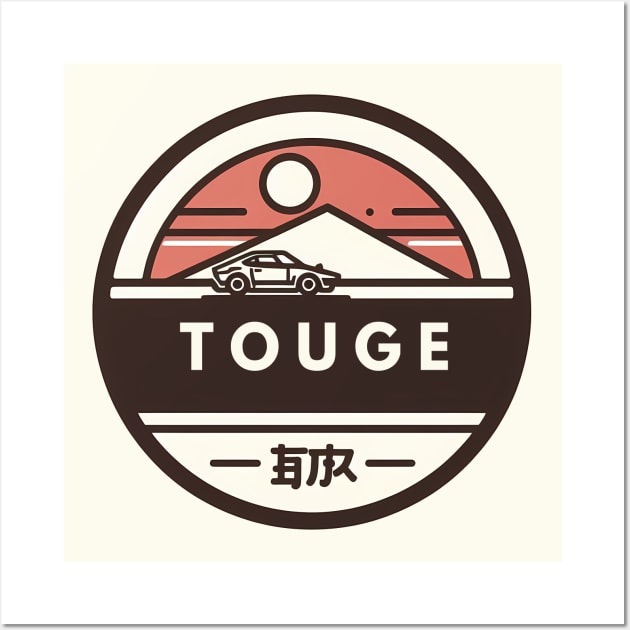 Japanese Touge Wall Art by TaevasDesign